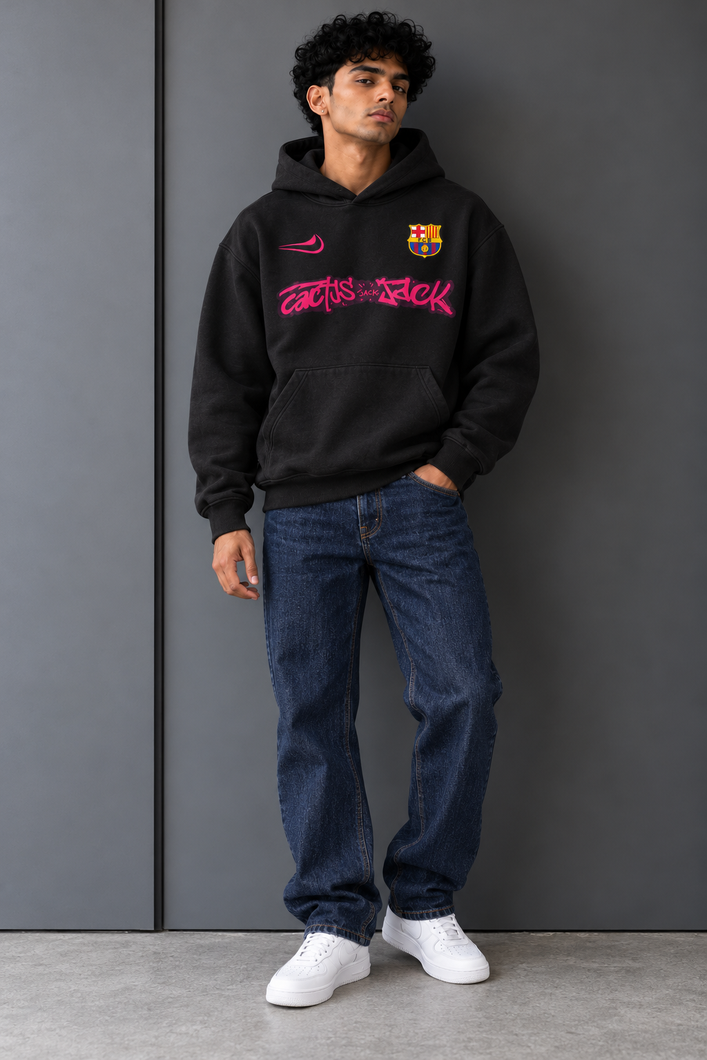 Barça Cactus Jack Oversized Hoodie